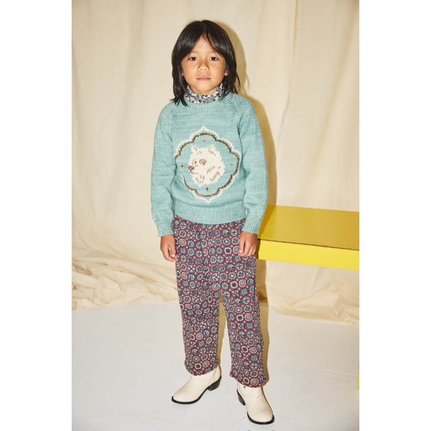 Misha&Puff Royal Dog Sweater (Sage) | hanakao