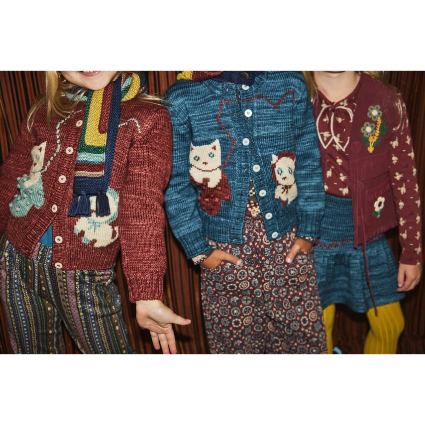 Misha&Puff Kitten Tangle Skirt (Blue Smoke) |