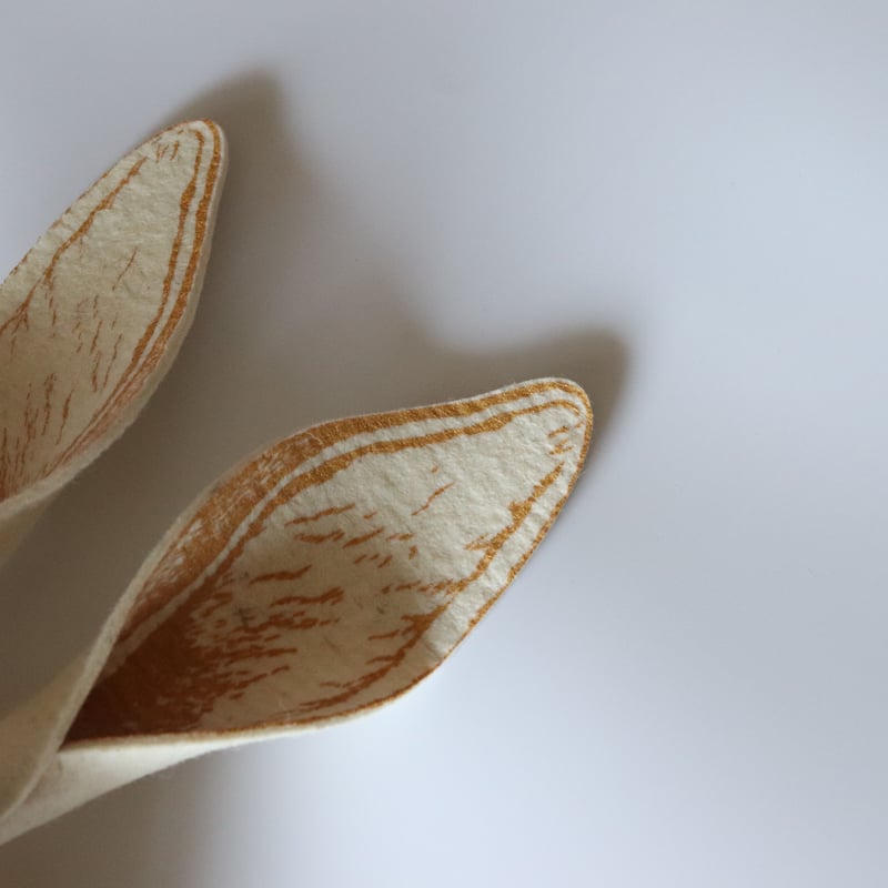 Frida's Tierchen RABBIT HEADDRESS (gold,black,