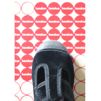 Cienta   Velcro Tstrap Shoes  (Black ベロア)