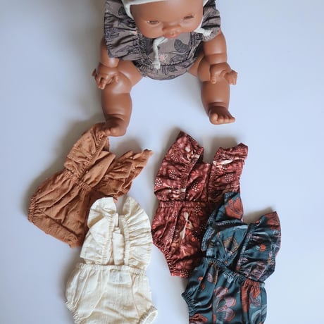 minikane DOLL CLOTHES  Barboteuse retro Lou (5color)