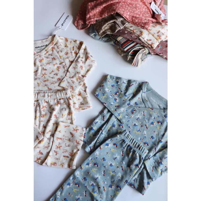 Misha&Puff Baby Wrap Set 6-9M(Sugar Circus) |