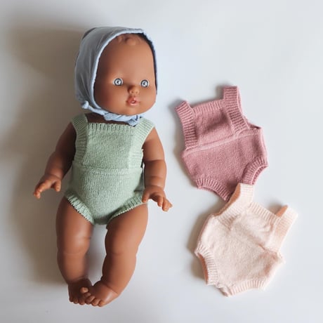 minikane DOLL CLOTHES  Barboteuse Orleane en tricot (3type)