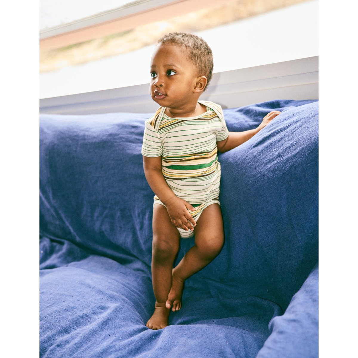 Misha&Puff Lap Tee/ Lawn Patio Stripe | hanakao