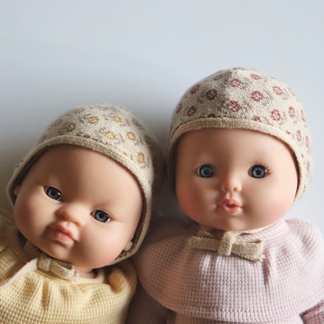 minikane DOLL BONNET(2type)