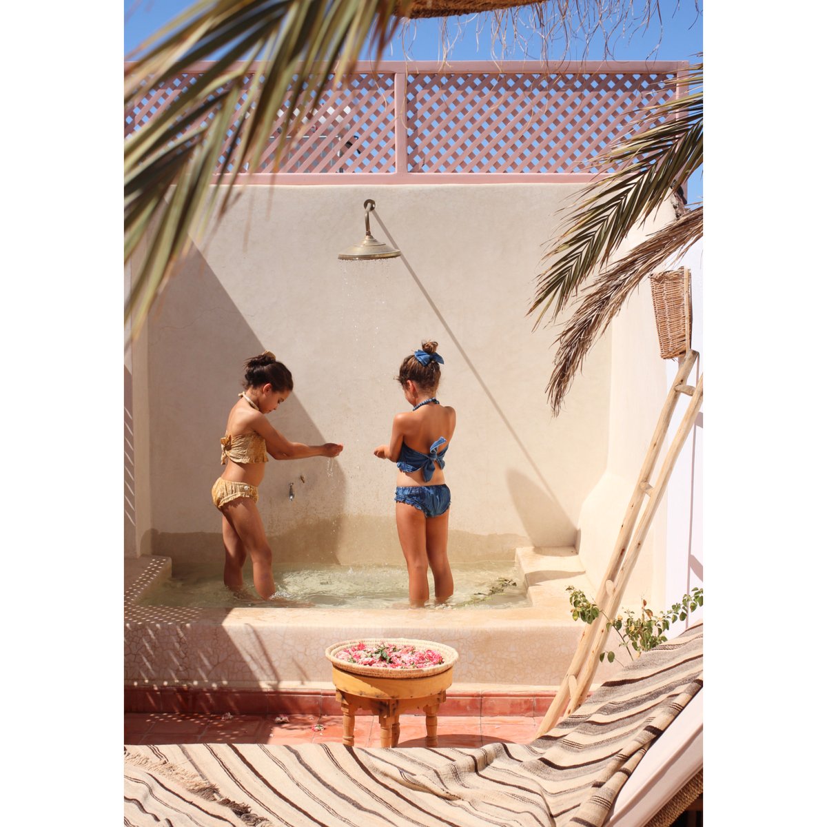 新品未使用bonjour diary beach Swimsuit set 4y Bonjour Diary Marguerite Swimsuit