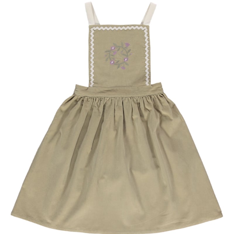 ワンピース LiiLU folk apron 4y ワンピース LiiLU folk apron