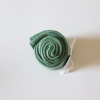 Collegien Plain Ribbed Knee-high Socks (Celadon)