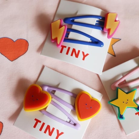 TINYCOTTONS lighting hairclips set