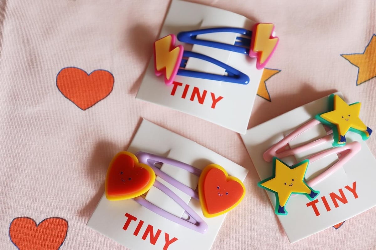 アンティーク雑貨 pico TINYCOTTONS lighting hairclips set | hanakao