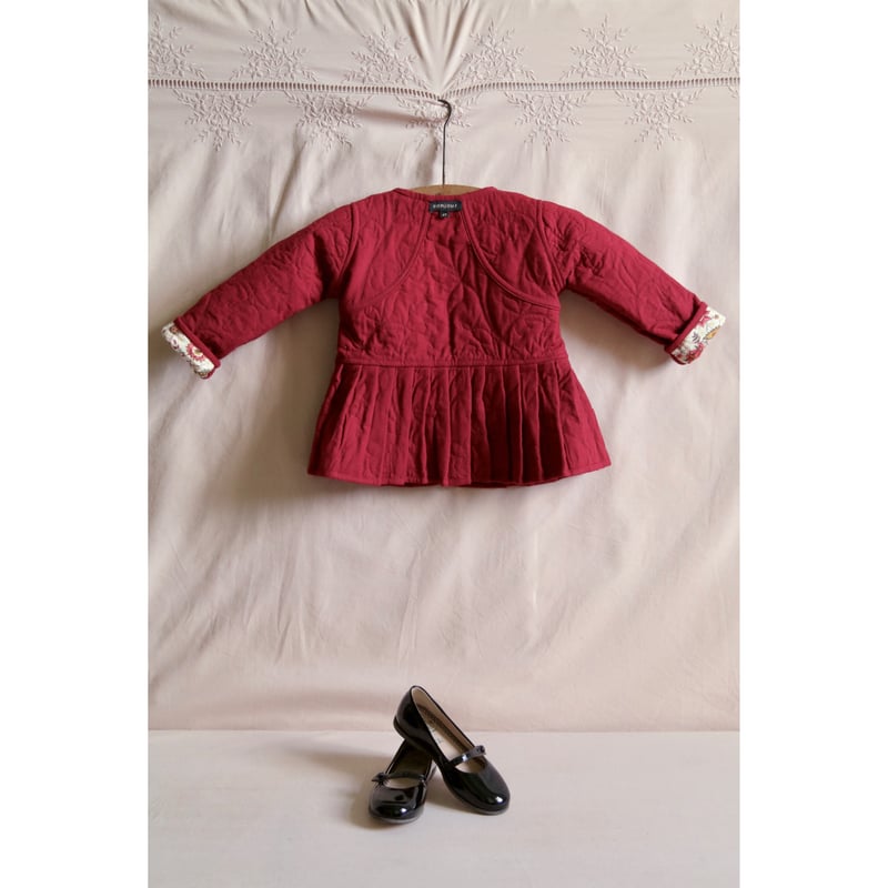 Bonjour Quilted jacket Aline print | hanakao