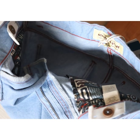 Misha&Puff  Slim Flared Jeans/Baby Blue