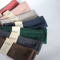 collegien Ribbed Merino Wool Mittens 7color(KIDS)