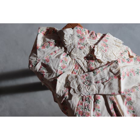 Bonjour  IRIS BLOUSE Farandole stripes flowers