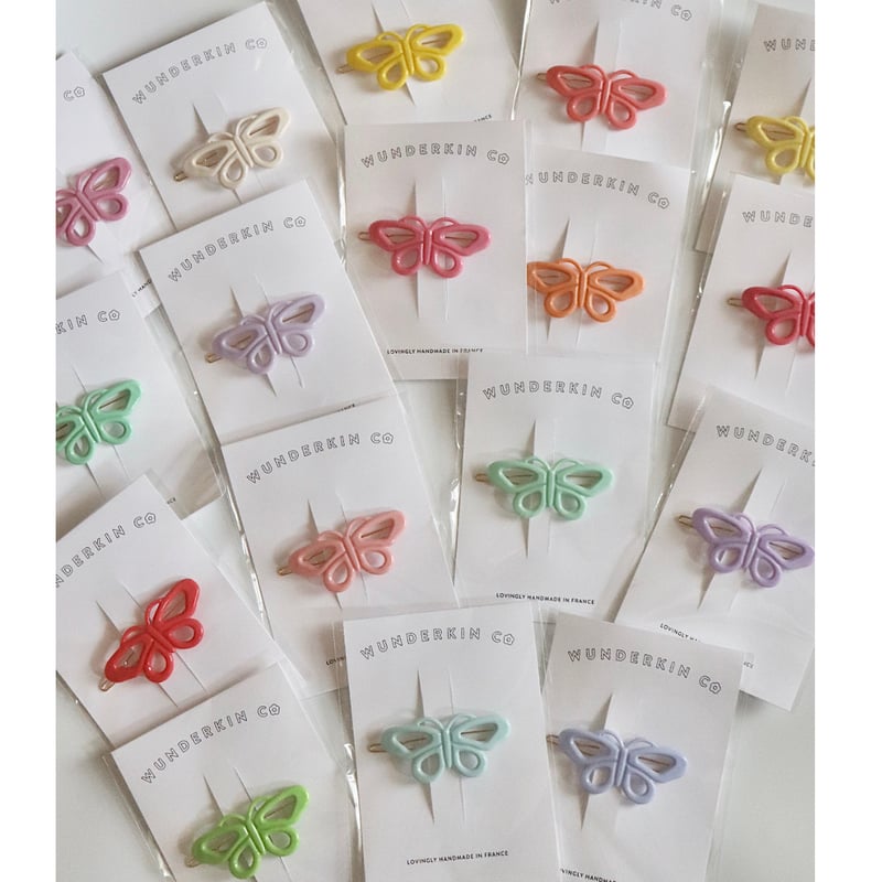 ⚫︎WUNDERKIN CO butterfly clip | hanakao