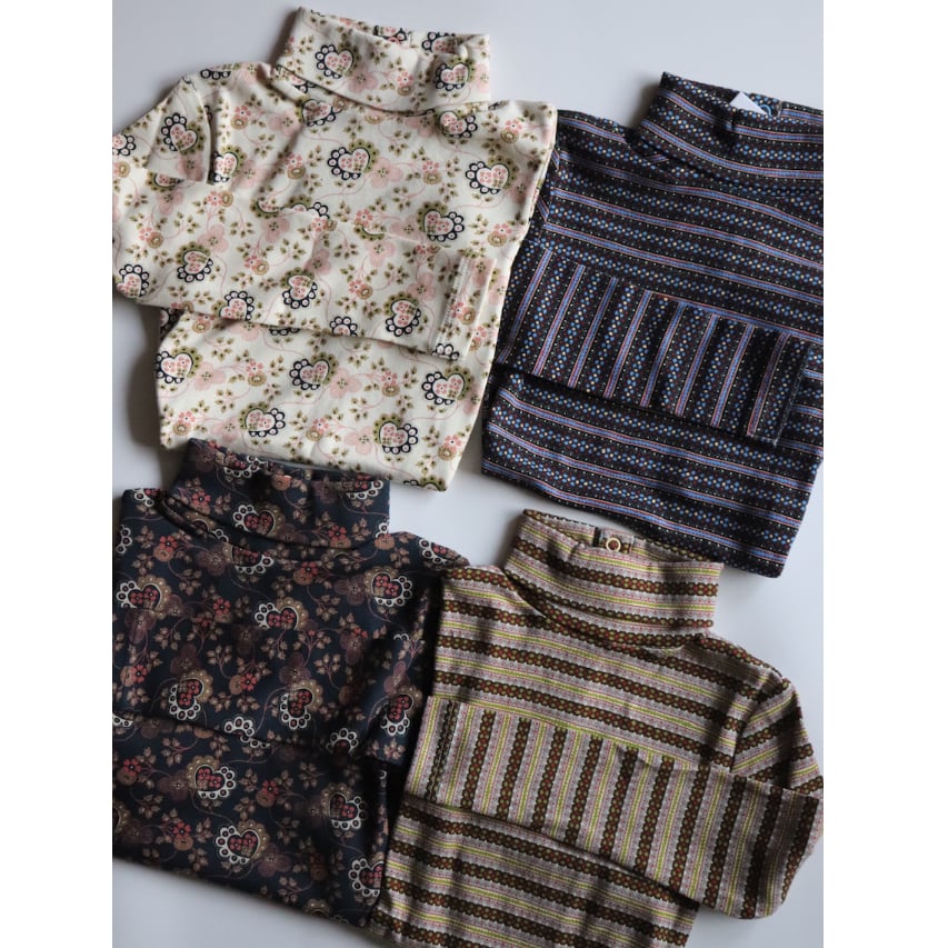 トップス misha&puff 6y Misha&Puff Turtleneck (Overcast Rodeo) | hanakao