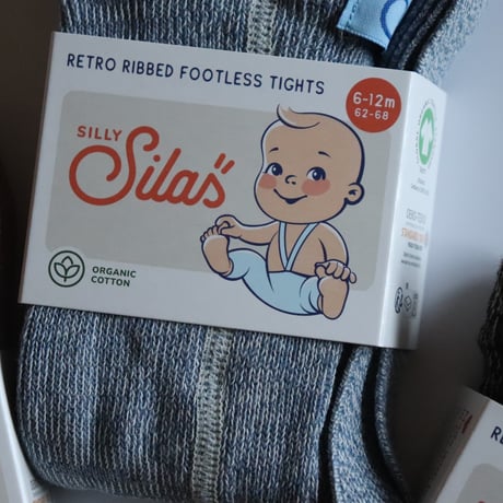 SILLY Silas  Classic tights Footless (Marshmallow Sky)