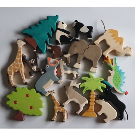 Holztiger  gorilla