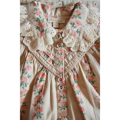 Bonjour  IRIS BLOUSE Farandole stripes flowers