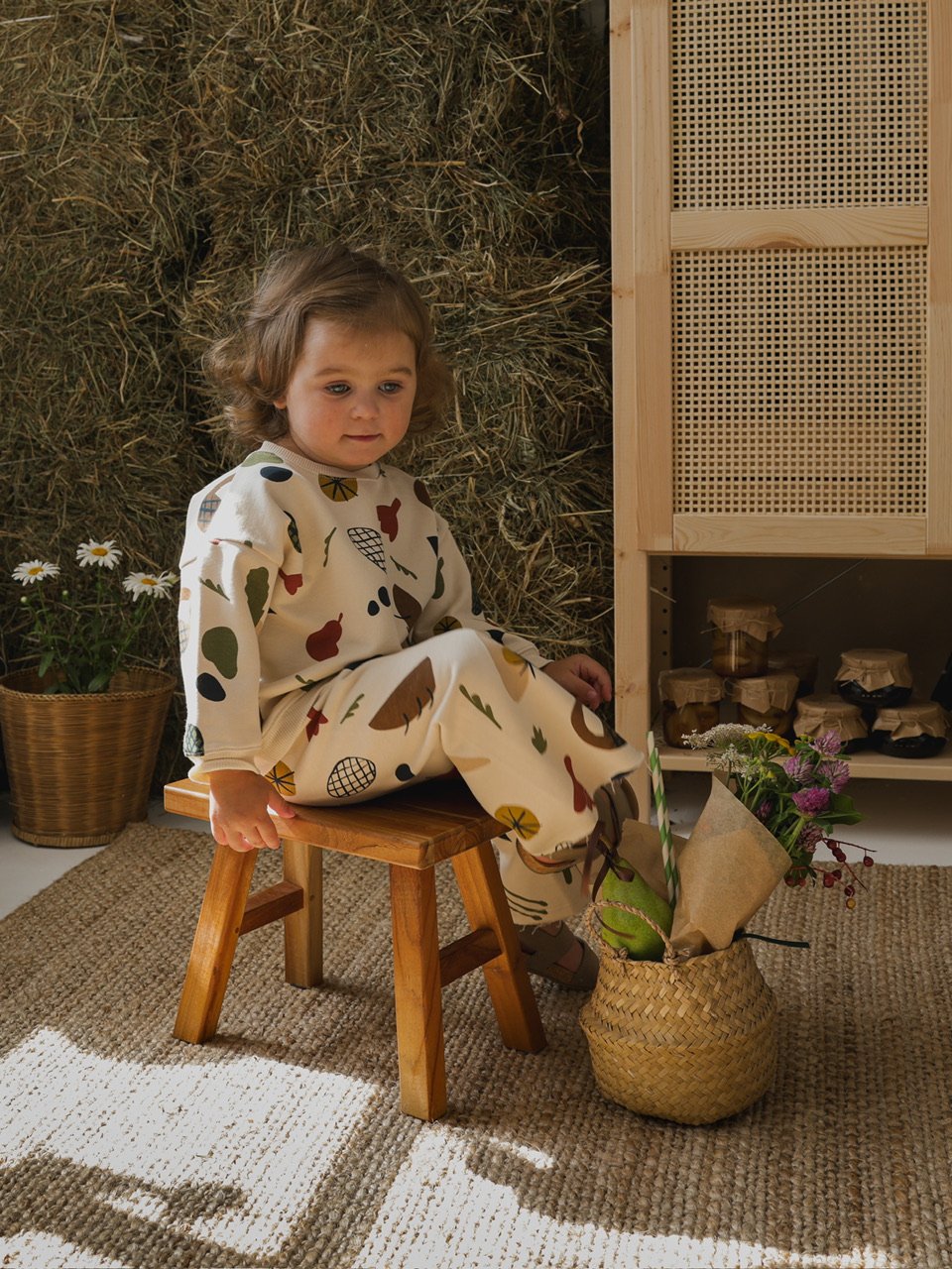 organic zoo Farmers Market Wide Leg Pants | ha