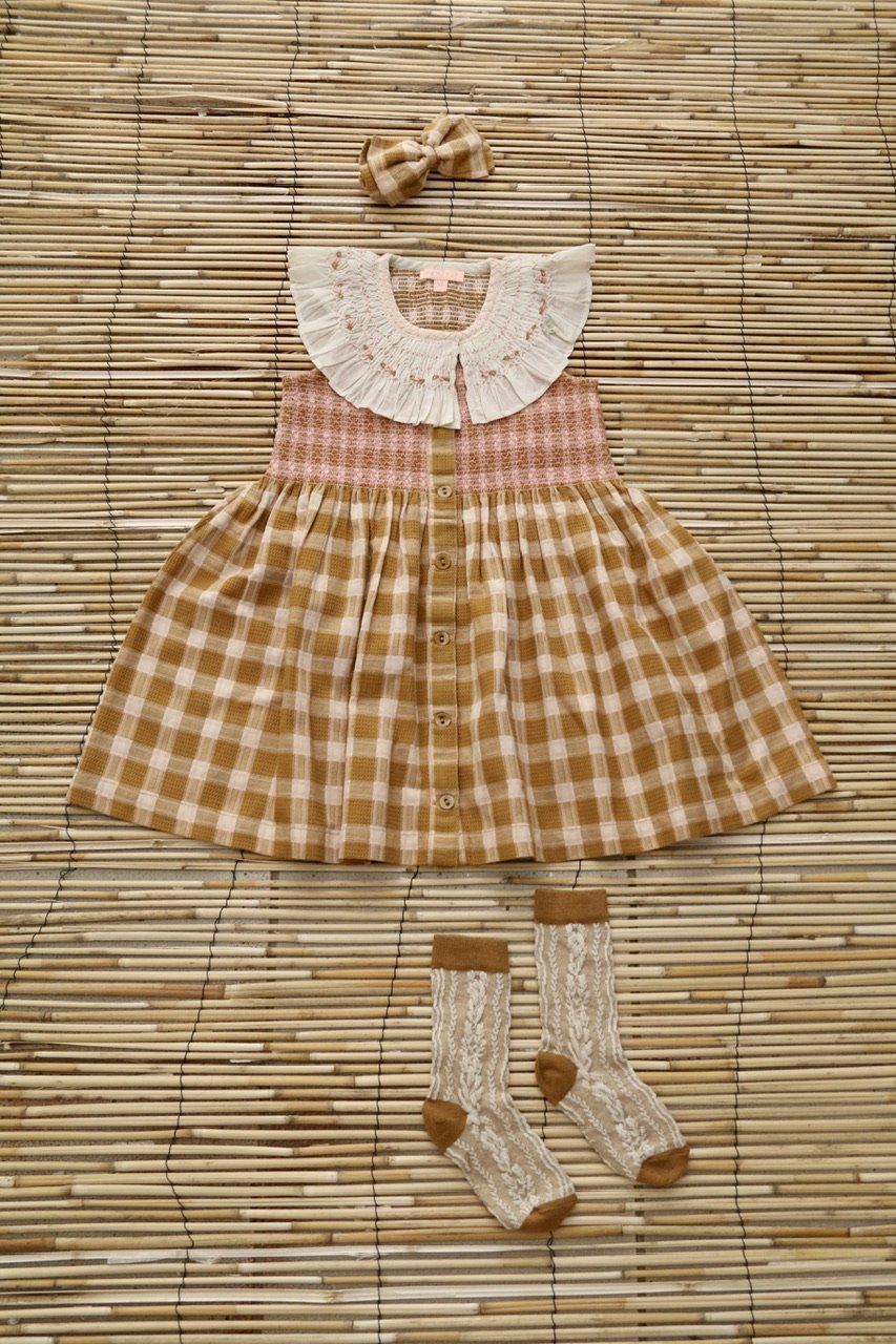 ワンピース Bonjour Diary IBIZA TOP Rainbow check 2y Bonjour Diary IBIZA TOP Rainbow check 6Y - メルカリ