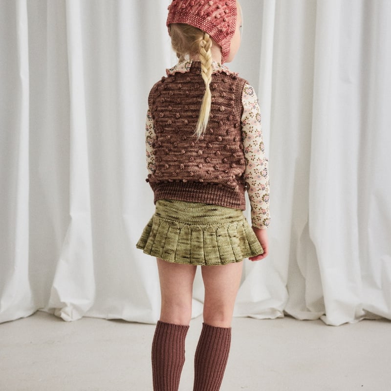 Misha & Puff Popcorn Rosette ベレー 2-4 Misha & Puff Popcorn Rosette ベレー 2-4 Misha & Puff Popcorn