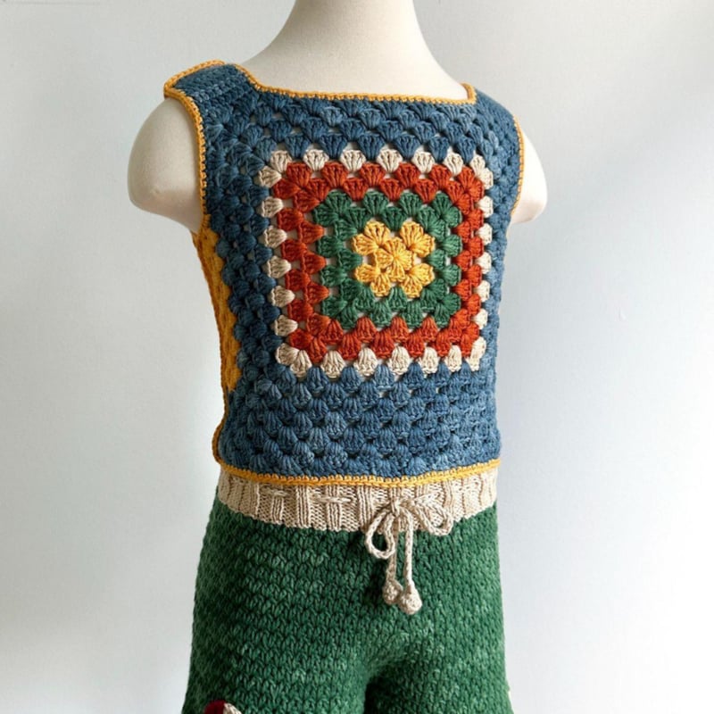 Misha&Puff Lake House Vest/ Blueslate | hanakao