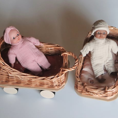 minikane DOLL MINIS  & DOLL STROLLER SET (2type)