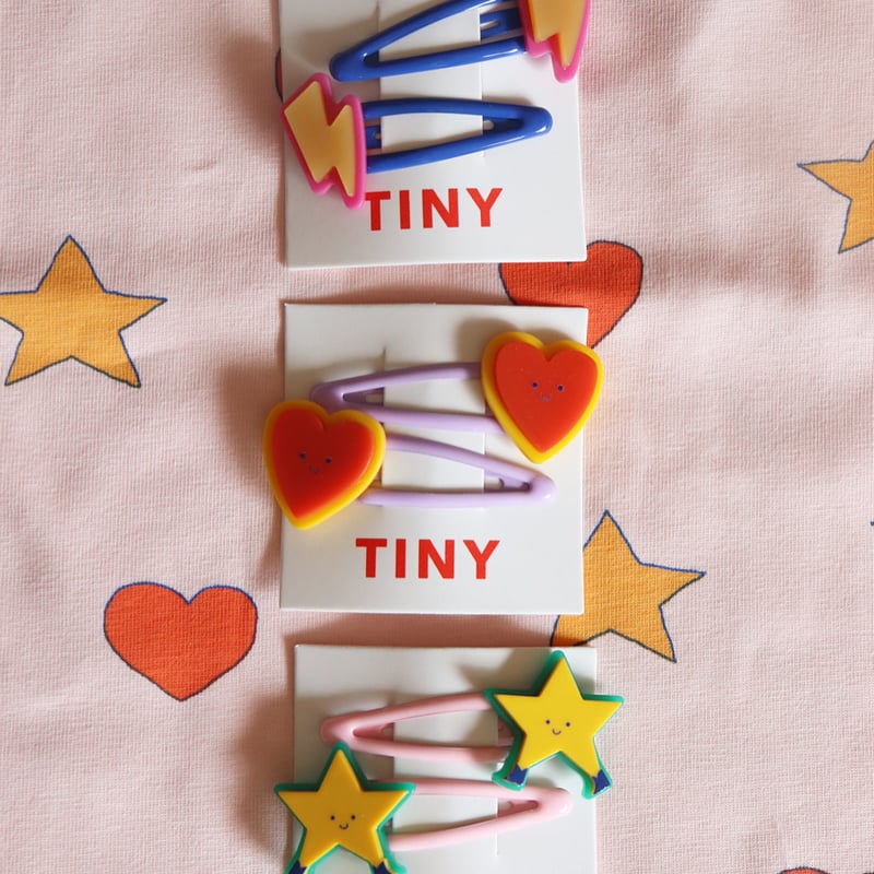 TINYCOTTONS lighting hairclips set | hanakao