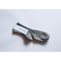 limonade  Ankle Ribbed Socks (GREY)