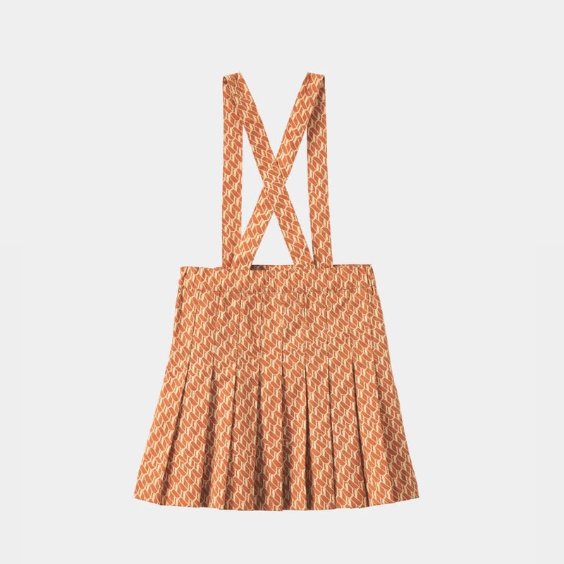 スカート CARAMEL HEDERA SKIRT CARAMEL HEDERA SKIRT - APRICOT GEO PRINT | Baby