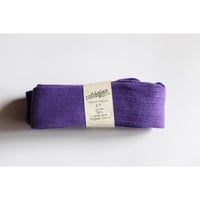 Collegien Louise Ribbed Tights   〈 Iris de Provence〉