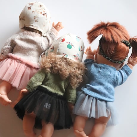 minikane DOLL BONNET(2type)