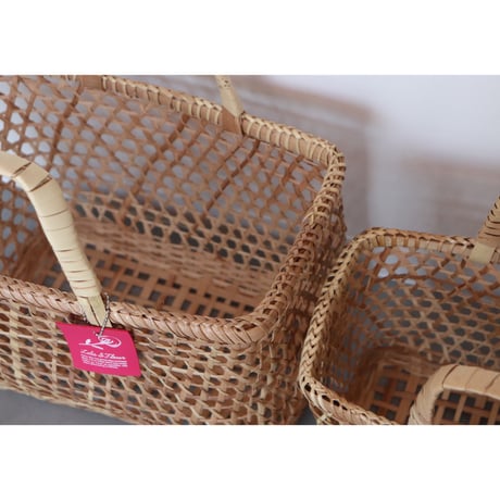 Lila & Fleur   Parm Tree Basket (3size)