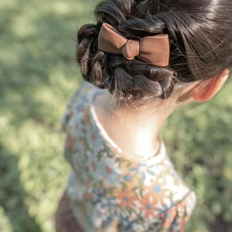 HOME&LINEN  leather ribbon clip  6color