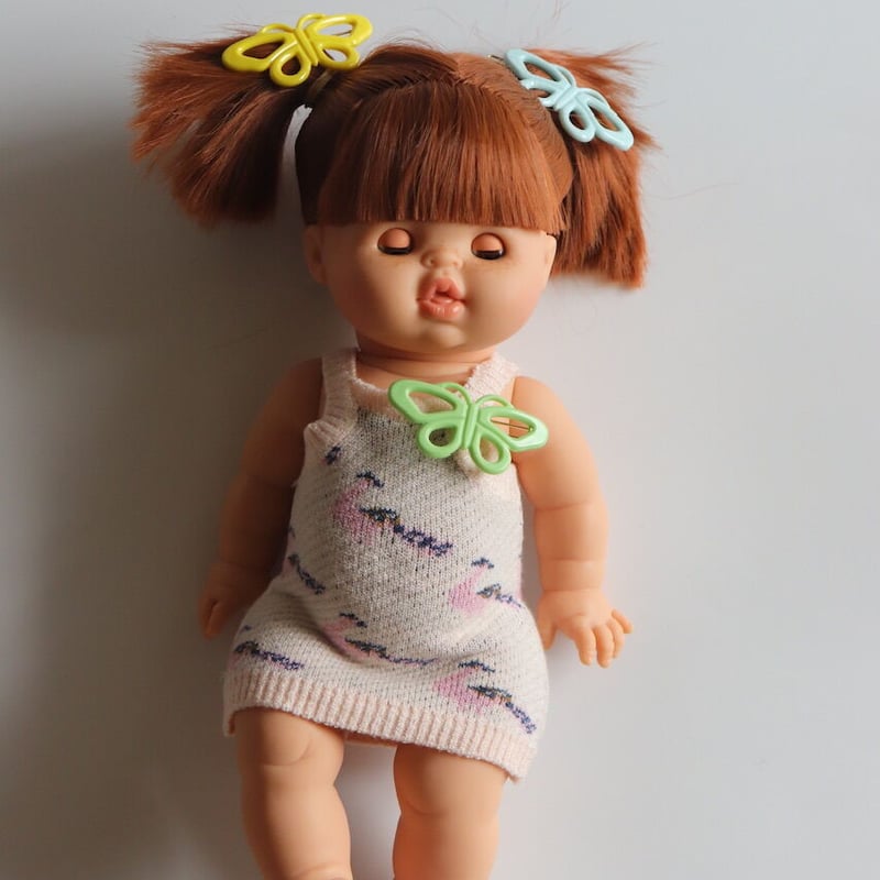 にゃんだーらんど♪ ヘアクリップ【訳あり】 手荒い