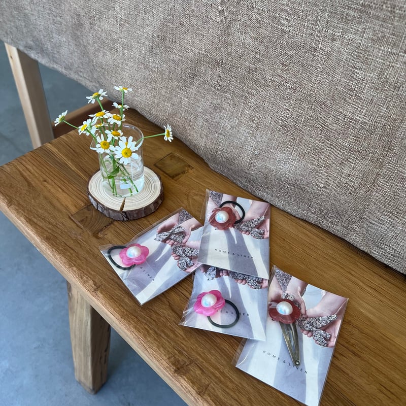 HOME&LINEN flower 23color ゴム | hanakao