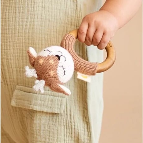 Knit a Buddy FAWN teether
