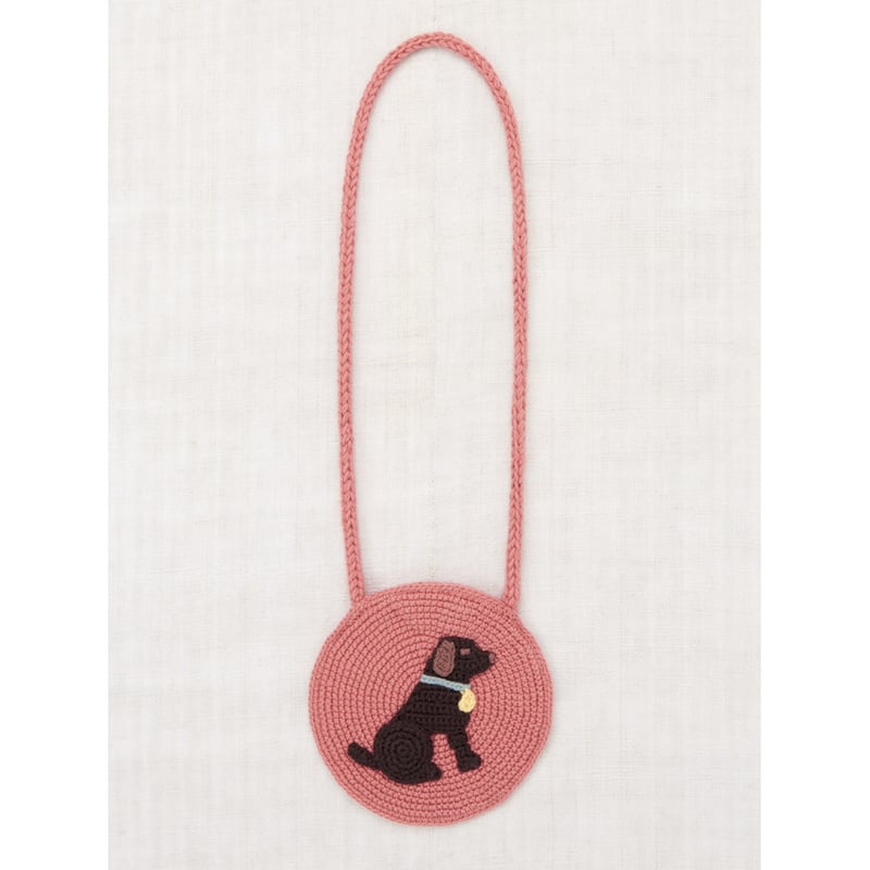 Misha&Puff Pup Circle Bag (Rosewood) | hanakao