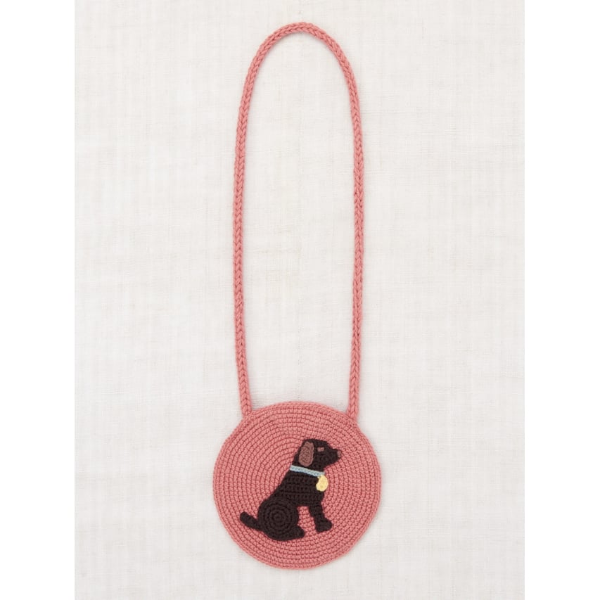 Misha&Puff Pup Circle Bag (Rosewood) | hanakao
