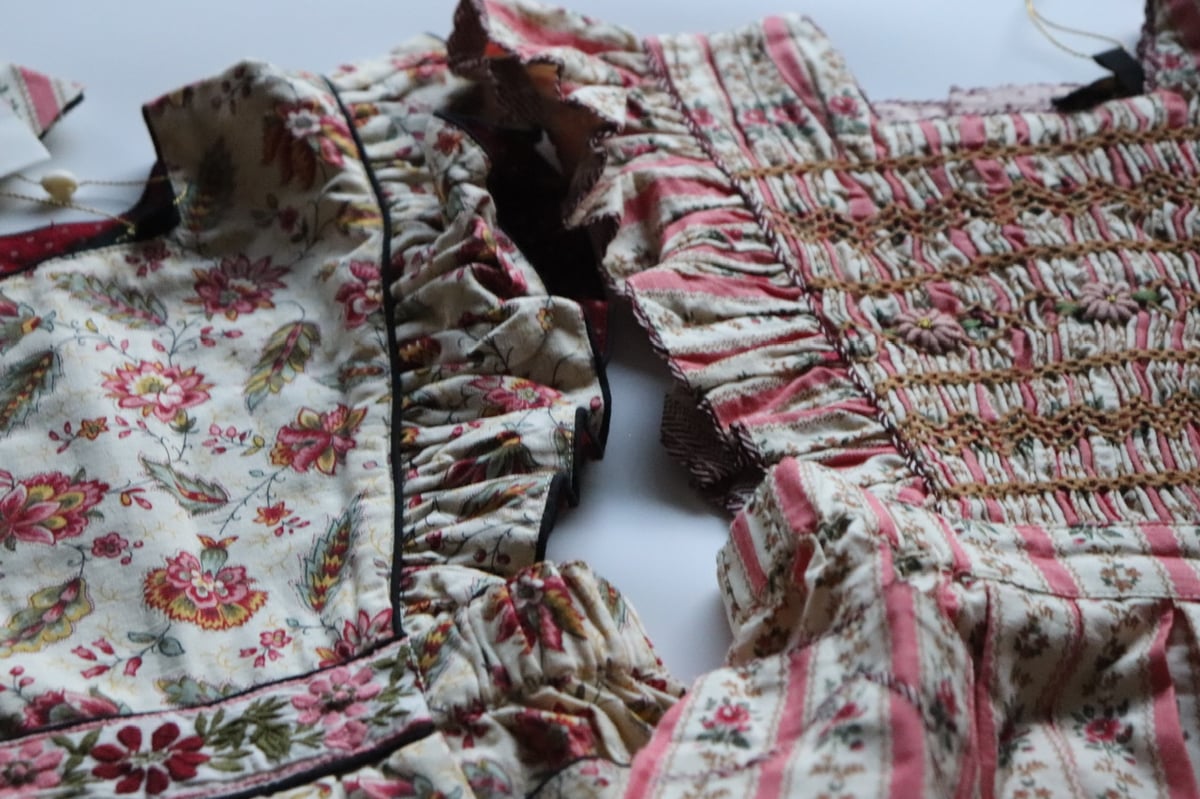 Bonjour Apron dress Aline print / black lt can