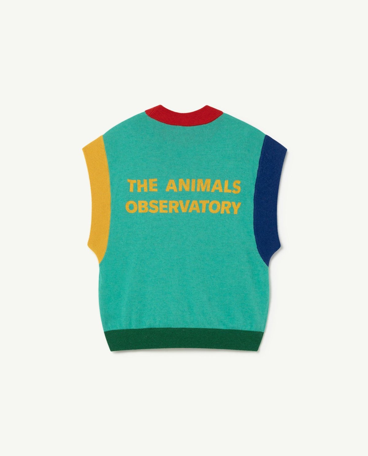 The Animals Observatory Parrot Kids Vest Turqu