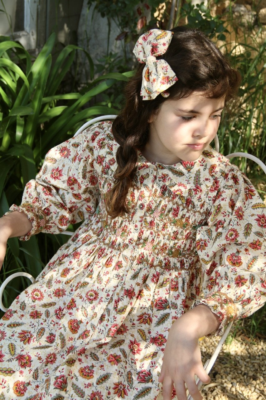 Bonjour Romantic tunique Aline print | hanakao