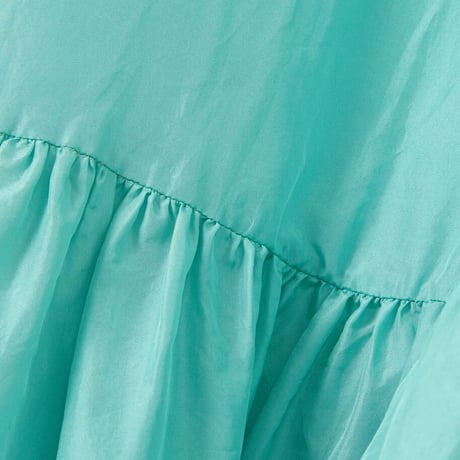 CARAMEL  GRAPE SLIP DRESS aqua