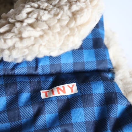 TINYCOTTONS  vichy padded vest