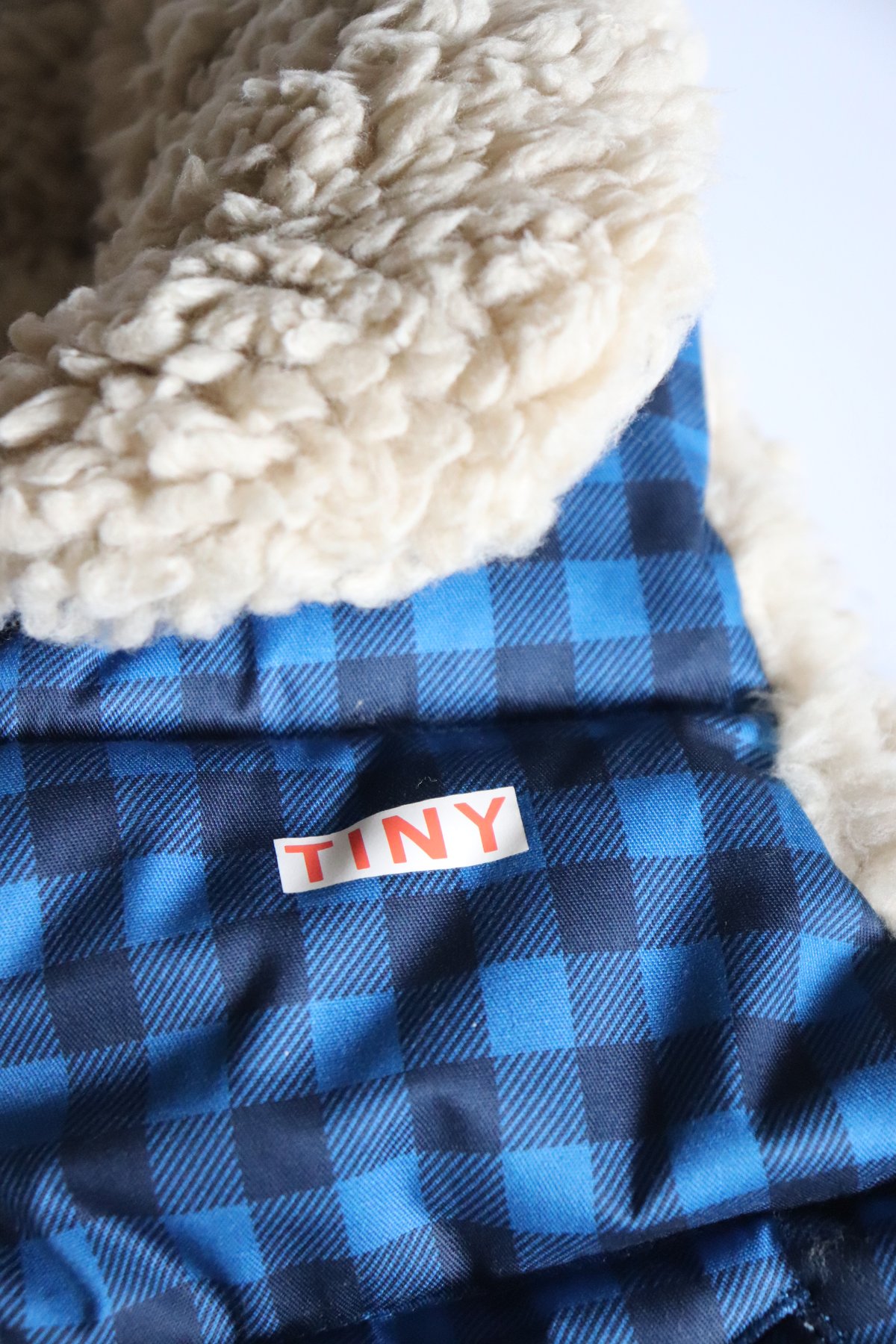 TINYCOTTONS vichy padded vest | hanakao