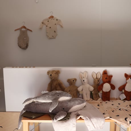 SENGER Naturwelt   Floppy animal Bear Beige/ small