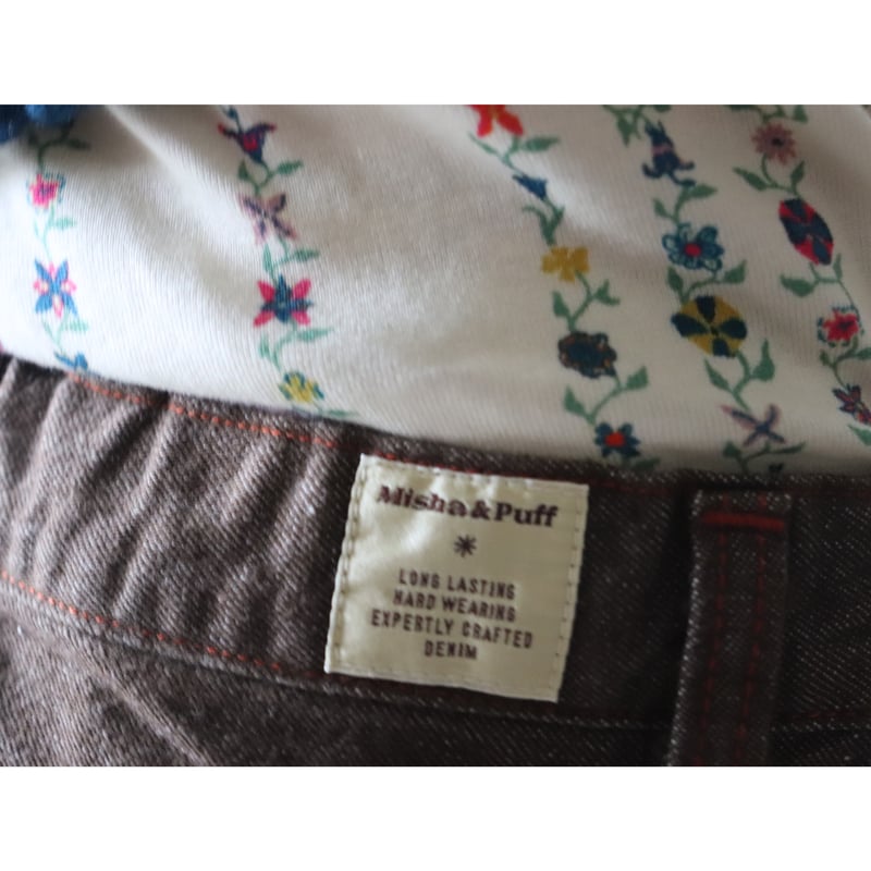 Misha&Puff Slim Flared Jeans/Earth | hanakao