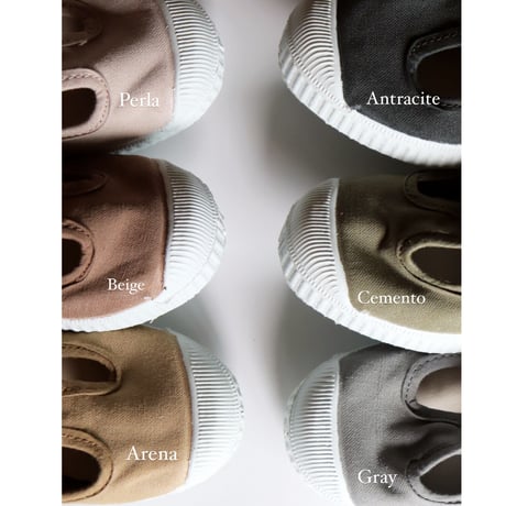 Cienta   Velcro Tstrap Shoes  (Cemento)