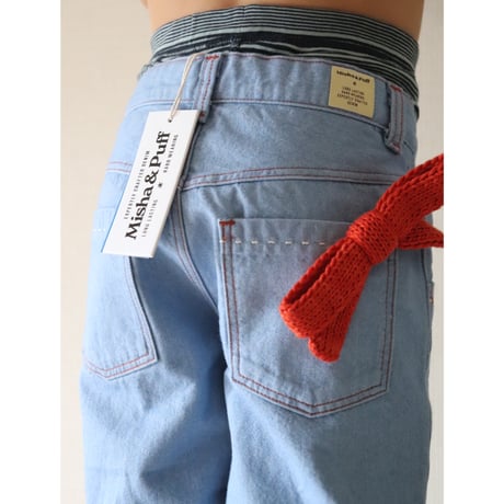 Misha&Puff  Slim Flared Jeans/Baby Blue